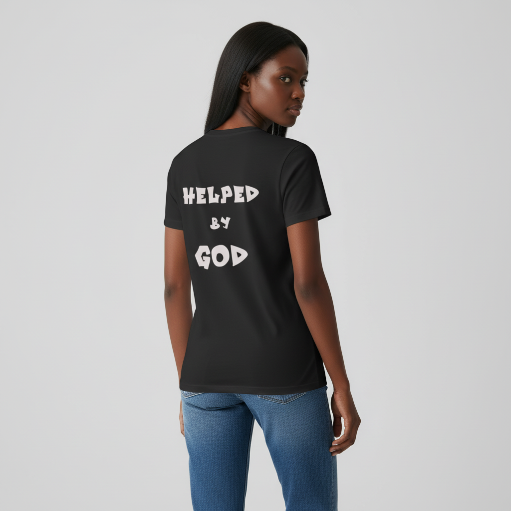 HELPED BY GOD TEE